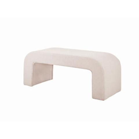 Vente-unique-Bank - Cord - Cremefarben - CALVELO