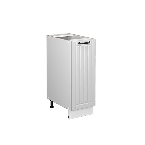 Vicco Apothekerschrank Fame-Line, Medizinschrank für die Küche, Weiß, 30 cm ohne Arbeitsplatte