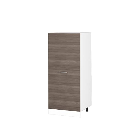 Vicco Hochschrank R-Line, Universalschrank, Grau/Weiß, 60 cm mit großer Tür
