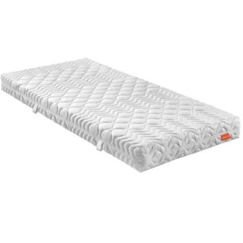 sleepling 7 -Zonen Kaltschaummatratze 120 x 200 x 21 cm Bodyprotect 500, Wende Matratze mit Duo Härtegrad 2 & 3, Made in EU, Wendegriffe, Waschbar 60 Grad, Ökotex 100