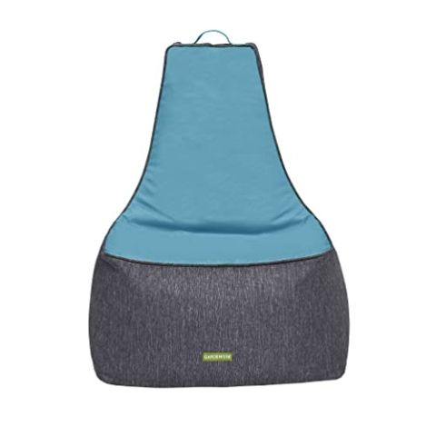 Gardenista Sitzsack mit Rückenlehne für Kinder und Jugendliche - Indoor Outdoor Beanbag 90x90x65 cm Sitzsack mit Füllung,Wasserabweisender Stoff, Sessel für Wohnzimmer, Garten, Terrasse