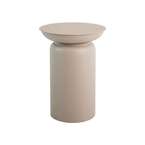 Kick Collection Beistelltisch Clay - Beige - Modern und Hochwertig - Metall - Erhältlich in vielen Farben