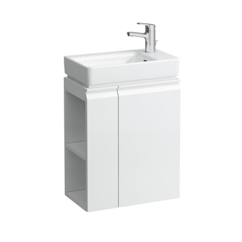 Laufen Pro S Waschtischunterschrank, zu Waschtisch 815954, Seitenablage Links, 480x275x580, Farbe: Wenge