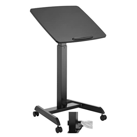VDD Schreibtisch-Sitz-Steh-Laptoptisch - Präsentationstisch - fahrbar - höhenverstellbar