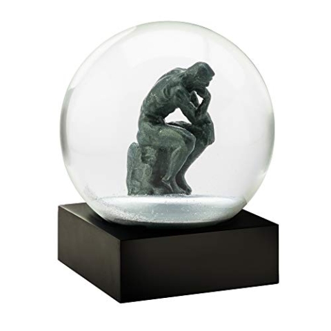 CoolSnowGlobes Schneekugel Thinker 10 cm
