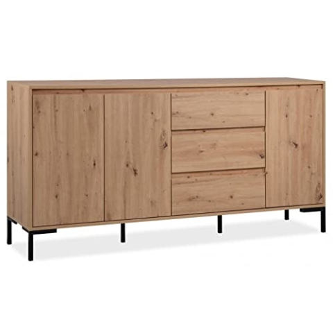 DEINE TANTE EMMA 003306 Korsika 51A Artisan Eiche Nb. Kommode Sideboard Stauraum Beistellkommode grifflos