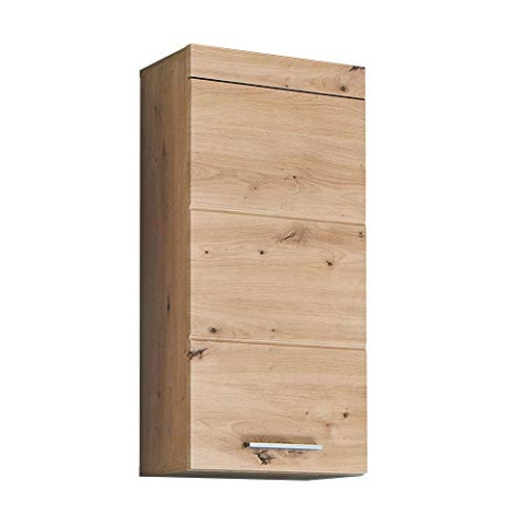 trendteam smart living - Hängeschrank - Bad - Amanda - Aufbaumaß (BxHxT) 37 x 77 x 23 cm - Farbe Asteiche - 139350192