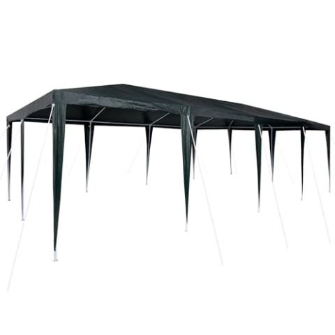 vidaXL Partyzelt Grün 8x4 m PE