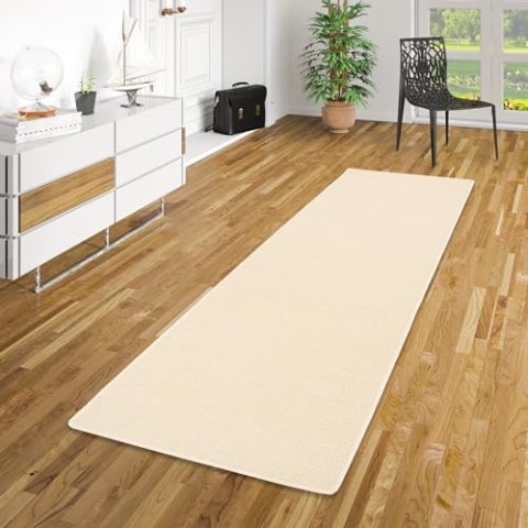 Snapstyle Sisal Natur Läufer Teppich Dekowe Creme in 9 Größen