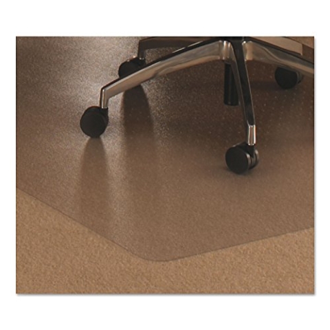 Floortex Bodenschutzmatte, Polykarbonat, hochtransparent, 120 x 150 cm