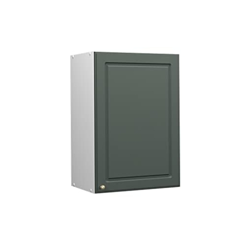 Vicco Hängeschrank Fame-Line, hängender Küchenschrank, Grün-Gold Landhaus/Weiß, 50 cm
