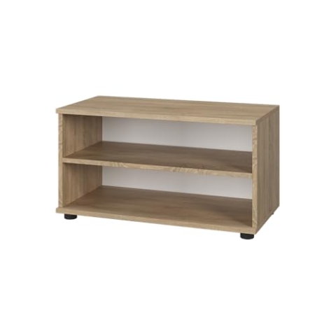 Vicco Wohnzimmerschrank Berno, Sonoma, 70.8 x 38.9 cm mit 2 Fächern