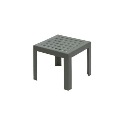 GROSFILLEX Couchtisch Miami – Forest Green – 40 x 40 cm – Harz