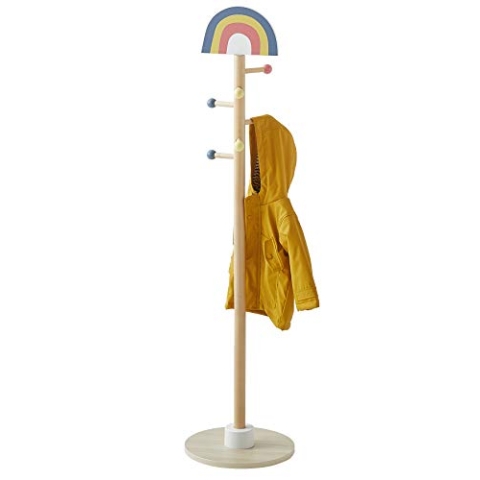 Vertbaudet Kinder Garderobenständer,Regenbogen gelb/Mehrfarbig ONE Size