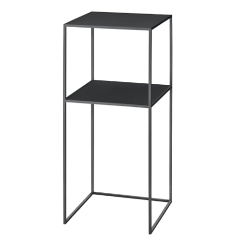 Blomus Dekoständer -FERA- | Schwarz | Blumenständer Schwarz | 35L x 35B x 80H cm | Pflanzenständer aus Stahl