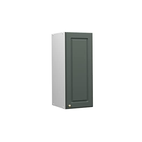 Vicco Hängeschrank Fame-Line, hängender Küchenschrank, Grün-Gold Landhaus/Weiß, 30 cm