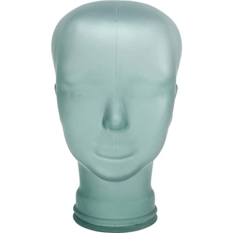 Kare Design Kopfhörerständer, Halter für Kopfhörer aus recyceltem Glas, Ständer für Kopfhörer und Gamer-Headsets, Grün, 29x21x21cm