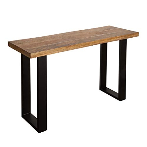 Riess Ambiente Design Konsolentisch Iron Craft 115cm Mangoholz Eisen Schreibtisch Konsole Tisch
