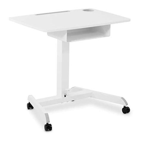 Fromm & Starck Star_LDS_10 Laptoptisch 80 x 56 cm 0-30° neigbar Laptopständer Laptoptisch höhenverstellbar Notebooktisch Laptoptisch mit Rollen