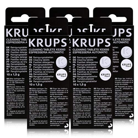 5 KRUPS Reinigungstabletten XS3000