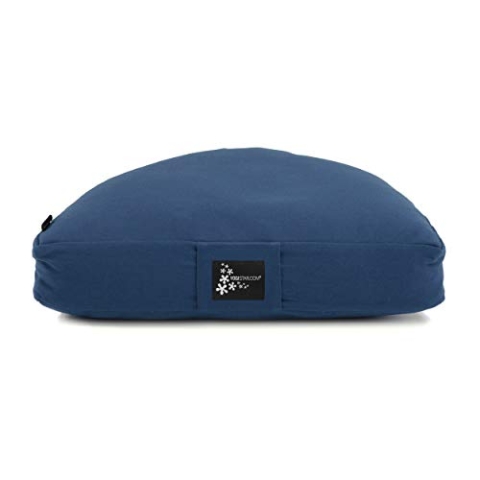 Yogistar Meditationskissen - Halbmond Dunkel Blau