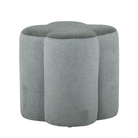 Bloomingville [DL] Sissel Pouf, Grün, Polyester; L35xH38xW35 cm