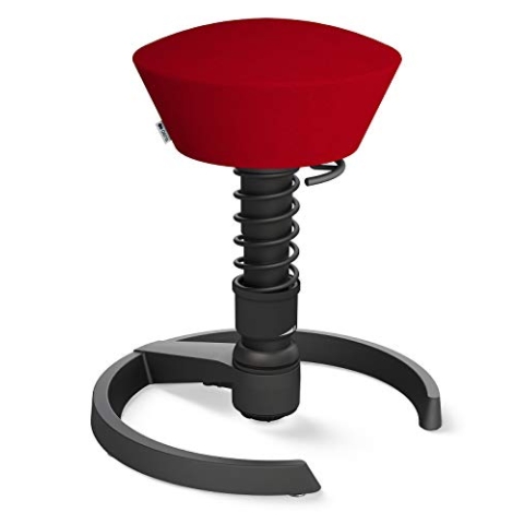 aeris Swopper – Ergonomischer Hocker – Bürohocker höhenverstellbar – Vielseitiger Sitzhocker für einen gesunden Rücken – Bürostuhl ohne Rollen, Feder Standard