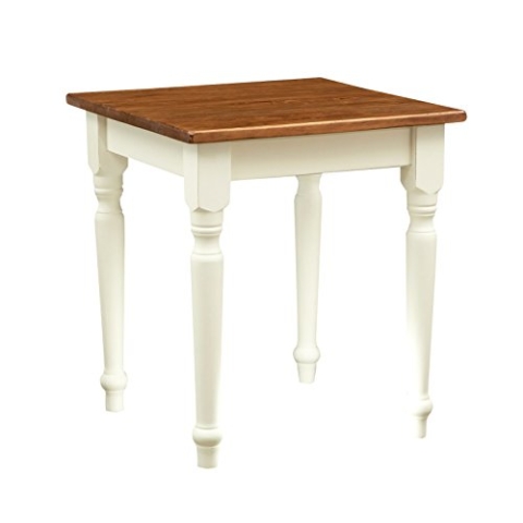 Biscottini Holztisch L 70 x T 70 x H 78 cm Made in Italy | Landhausstil Küchentisch klein 2/4 Personen | Esstisch klein