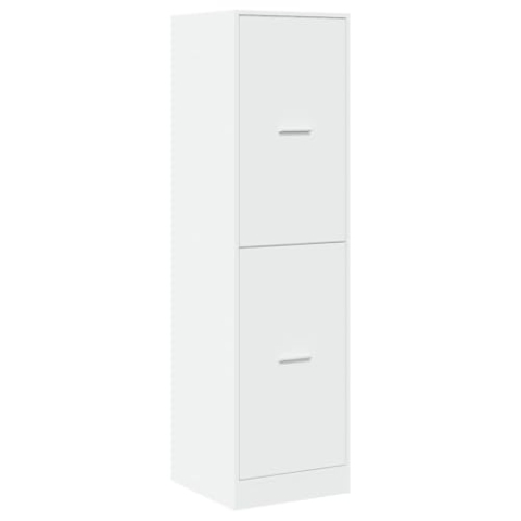 vidaXL Apothekenschrank, weiß, 40 x 41 x 144,5 cm, aus Spanplatte, Apothekenschrank, Apothekenmöbel, Schrank mit Schubladen für Apotheken