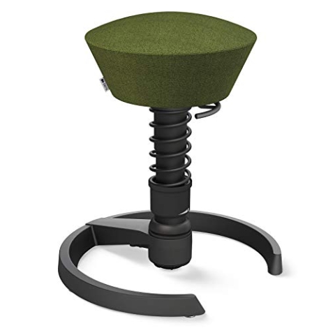 aeris Swopper – Ergonomischer Hocker – Bürohocker höhenverstellbar – Vielseitiger Sitzhocker für einen gesunden Rücken – Bürostuhl ohne Rollen, Feder Standard