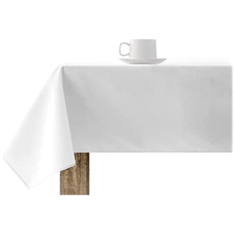 Belum Tischdecke, XL, 300 x 180 cm, harzbeschichtet, 100% Bio-Baumwolle, harzbeschichtete Tischdecke, groß, rechteckige Tischdecke ohne Steifigkeit, wasserdichte Tischdecke