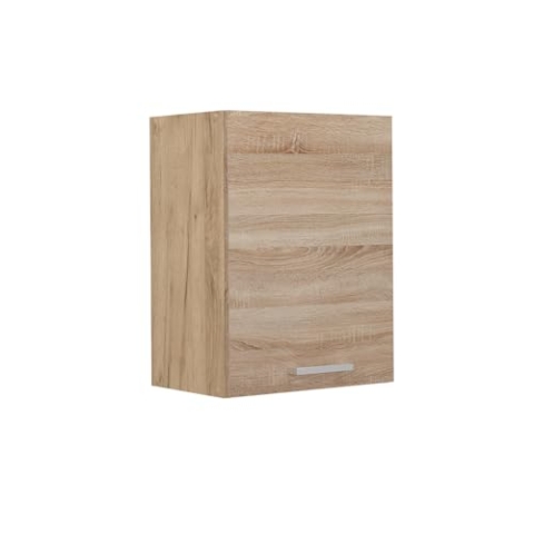 Vicco Hängeschrank R-Line, hängender Küchenschrank, Sonoma, 45 cm