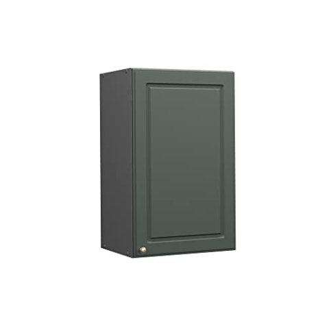 Vicco Hängeschrank Fame-Line, hängender Küchenschrank, Grün-Gold Landhaus/Anthrazit, 45 cm