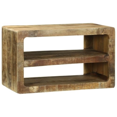 vidaXL TV-Schrank 60x32x36 cm Massivholz Mango