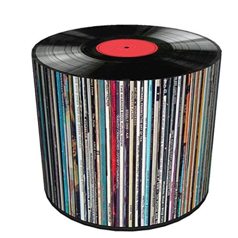 Bertoni Hocker Sitzhocker Pouf Sitzpuff Puff Aus Filz 40 x 40 cm Rund Stabil Abnehmbarer Bezug Waschbar Vinyl