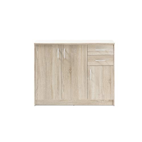 Stella Trading Kommode Eiche Sonoma Nachbildung, BxHxT 109x86x35 cm