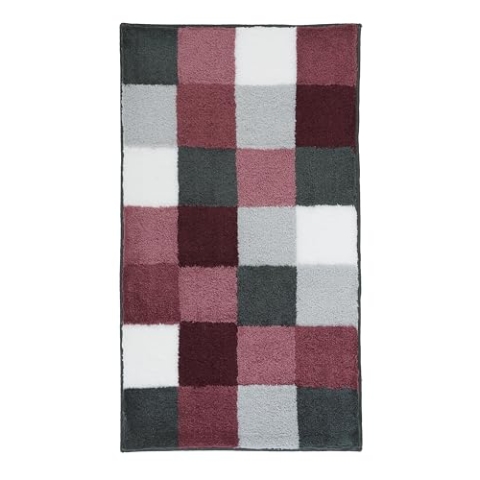Kleine Wolke Badteppich Caro, 60 x 105 cm, Old Rose 4004478230491