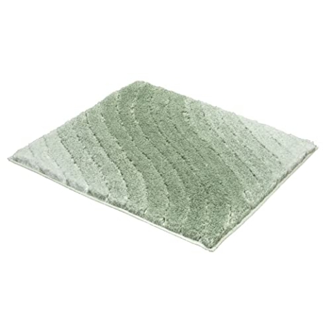 Kleine Wolke Badteppich Tender, Schilf 60x 60 cm grün 224099652135
