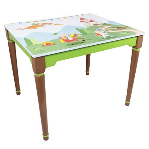 Fantasy Fields Knights Dragons Kinder Kids Holztisch (ohne Stühle) TD11837A1