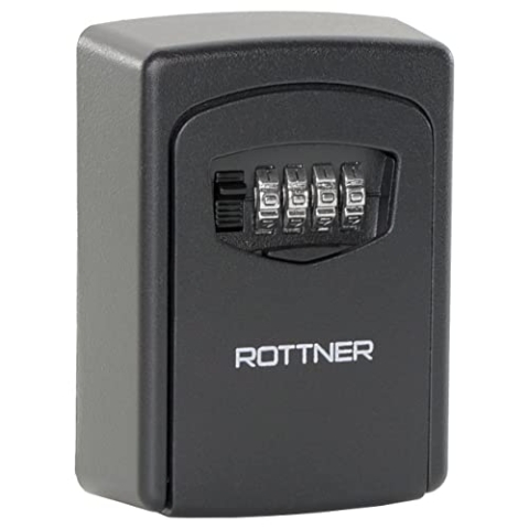 Rottner Schlüsseltresor Keycare Zahlenkombinationsschloss Wandmontage inkl. Befestigungsmaterial