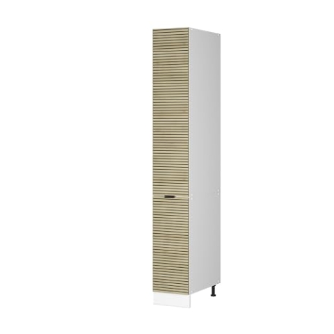 Vicco Apothekerschrank Fame-Line, Medizinschrank für die Küche, Eiche Paneel, 30 cm