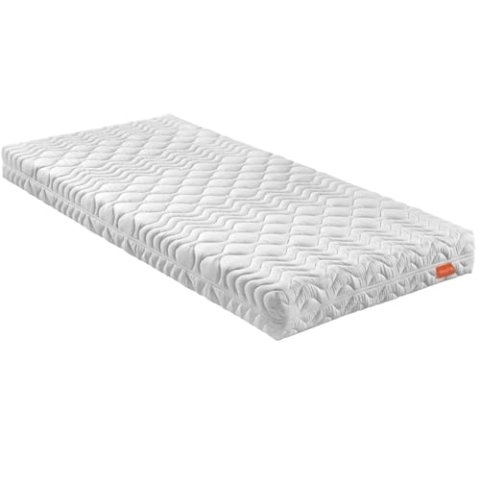 sleepling 7 -Zonen Kaltschaummatratze 80 x 200 x 15 cm Bodyprotect 500, Wende Matratze mit Duo Härtegrad 2 & 3, Made in EU, Waschbar 60 Grad, Ökotex 100
