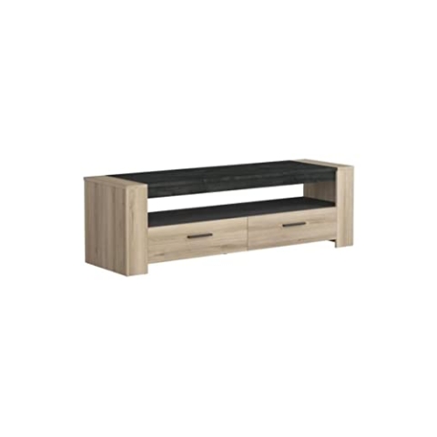 Demeyere TV-Bank 2T/1N Sheffield, Chene Kronberg/Sidewalk, 1 517x433x464MM