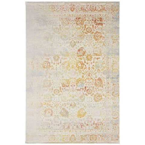 Nouristan Design Teppich mit Fransen Menga Bunt, 120x180 cm