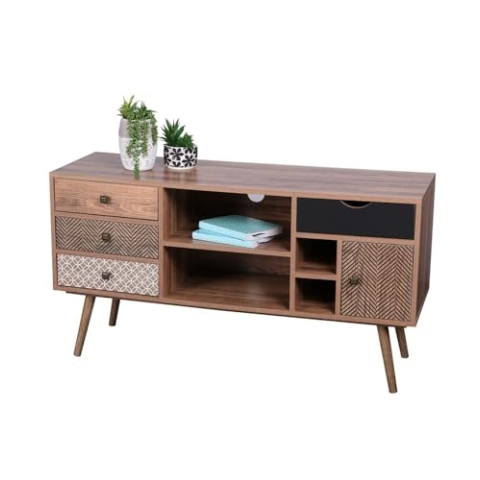 Copy of 2-Tür-TV-Schrank - Chevron Chelsea Muster