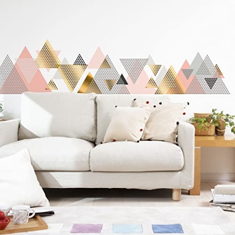 Ambiance-sticker Wandtattoo, Vinyl, Mehrfarbig, 80 x 120 cm