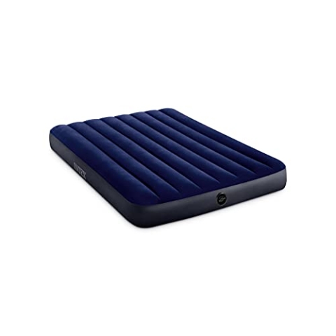 Intex 64758E Dura-Beam Standard Downy Luftmatratze: Fiber-Tech - volle Größe - 25,4 cm Betthöhe - 272,2 kg Tragkraft - Pumpe separat erhältlich