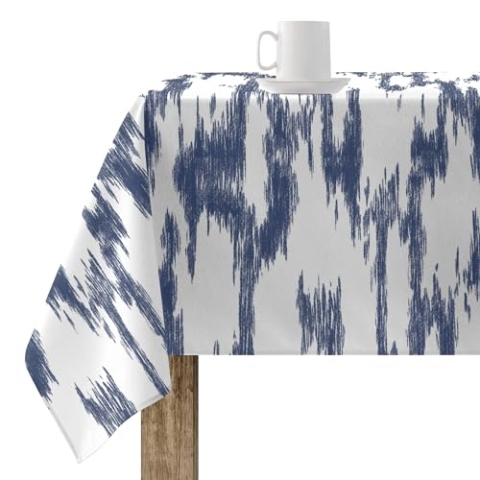 Belum T09 Tischdecke, schmutzabweisend, Größe 300 x 155 cm, extraweich, Mehrfarbig, 100% Bio-Baumwolle, Modell T09
