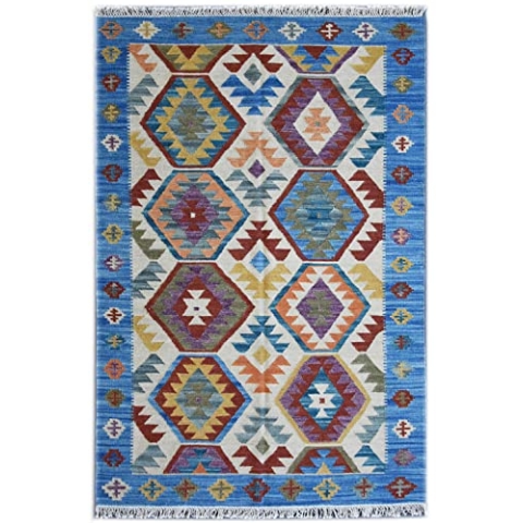 Kelim Classic 1257 Blue 155x240cm