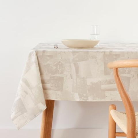 Belum Tischdecke mit Fleckenabweisend, Größe 300 x 140 cm, extraweich, Mehrfarbig, 100, Stoff 100% Bio-Baumwolle, Modell 0120-373